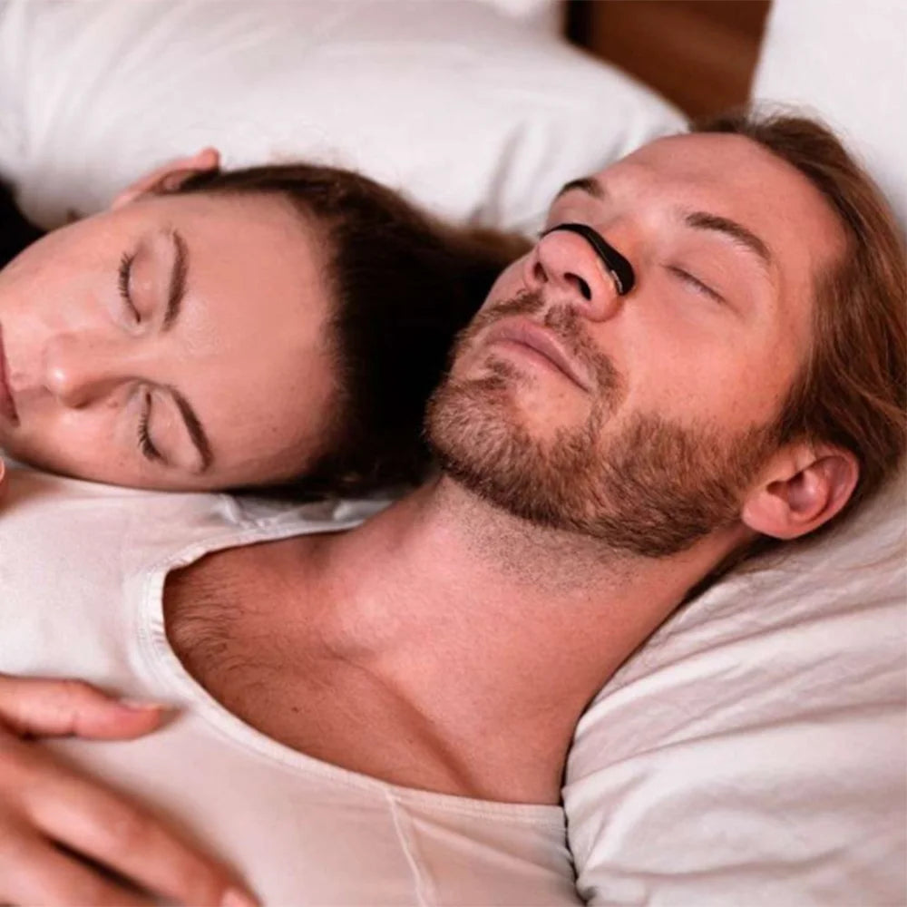 Magnetic Anti-Snoring Nose Strips – Nasal Breathing Dilators
